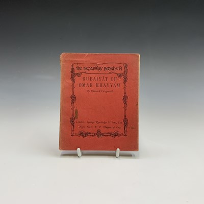 Lot 1228 - JESSIE M KING. "Rubaiyat of Omar Khayyam."...