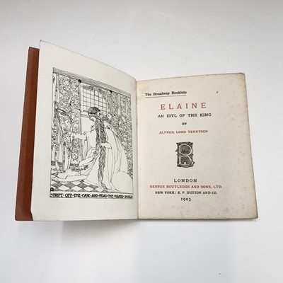 Lot 1231 - JESSIE M KING "Elaine an Idyll of the King."...