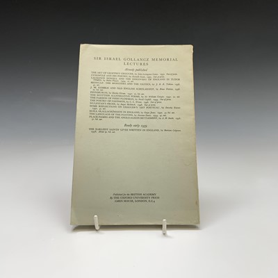 Lot 1285 - J R R TOLKIEN "Beowulf: The Monsters and the...