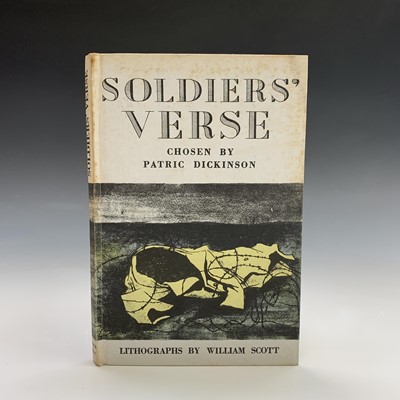 Lot 1301 - WILLIAM SCOTT LITHOGRAPHS. "Soldiers' Verse."...