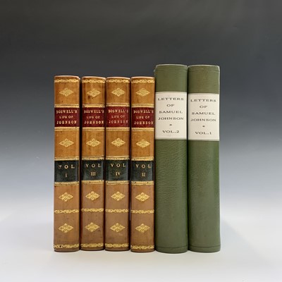 Lot 1331 - JAMES BOSWELL. 'The Life of Samual Johnson'....