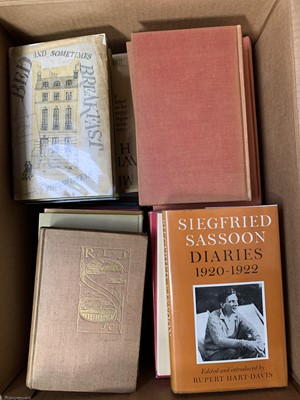 Lot 1346 - SIEGFRIED SASSOON. 'Diaries'; Plus other...