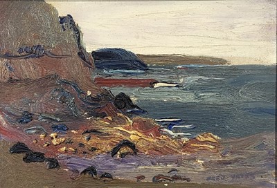 Lot 158 - Fred YATES (1922-2008) Cape Cornwall toward...