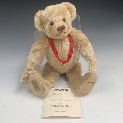 Lot 560 - Teddy Bear - Merry thought 2000. Millennium...