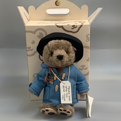 Lot 564 - Teddy Bear - Boxed Steiff. Blue coated, black...