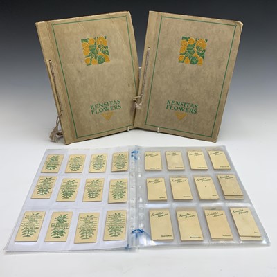 Lot 816 - Cigarette Cards: Kensitas silk flowers small...