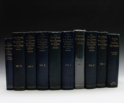 Lot 1356 - CAPTAIN A. T. MAHAN. 'The Life of Nelson, The...
