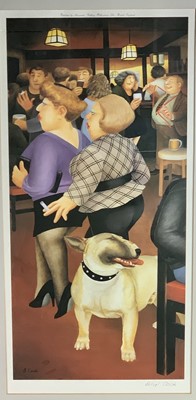 Lot 814 - Beryl COOK (1926-2008) Dog in the Dolphin...