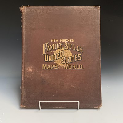 Lot 1404 - J. R. SPAULDING. 'Family Atlas of the United...