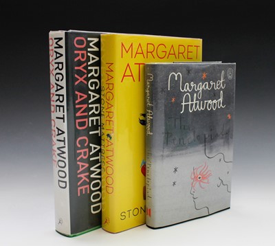 Lot 1426 - MARGARET ATWOOD. 'Oryx and Crake'. Signed...