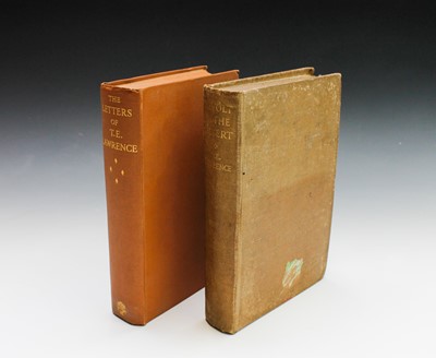 Lot 1430 - T. E. LAWRENCE. 'The Letters'. Original cloth,...