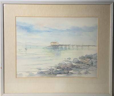 Lot 841 - Valerie GANZ (1936-2015) Mumbles Pier ...