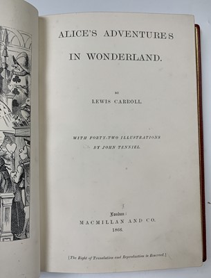 Lot 1453 - LEWIS CARROLL. 'Alice's Adventure's in...