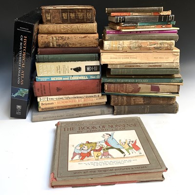Lot 1461 - CORNISH AND OTHER BOOKS. Large Box.