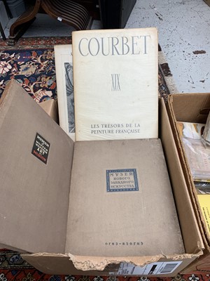 Lot 1471 - ART BOOKS. Two boxes.