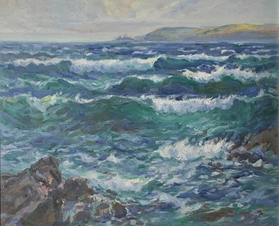 Lot 111 - Garstin COX (1892-1933) Godrevy from...