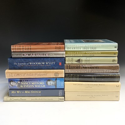 Lot 1413 - DIARIES, JOURNALS, ETC. BOX.