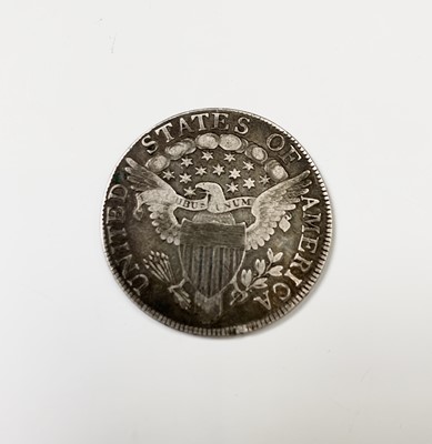 Lot 3 - U.S.A. Half Dollar: A rare draped bust silver...