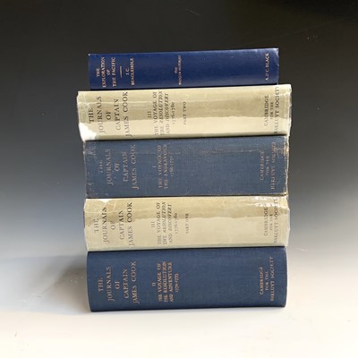 Lot 1492 - CAPTAIN JAMES COOK. 'The Journals'. Vols 1, 2,...