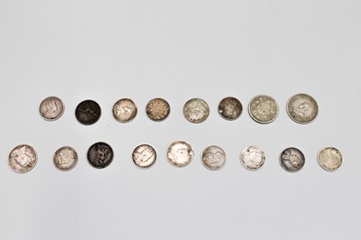 Lot 35 - BRITISH EMPIRE: A bag containing 45 19th and...