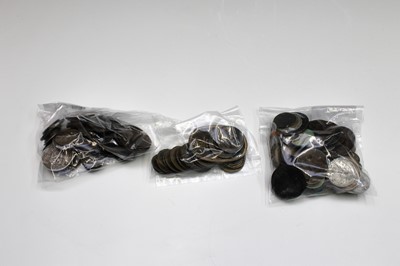 Lot 37 - WORLD COINS: Three bags of coins worth sorting...