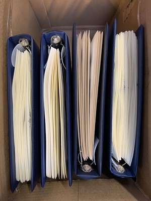 Lot 43 - ROYALTY COIN COVERS: A box containing 4...