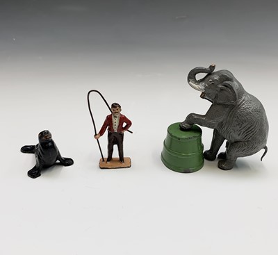 Lot 582 - Lead Circus - Charbens: Ringmaster with...
