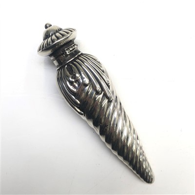 Lot 2556 - A good Victorian silver spiral fluted conical...
