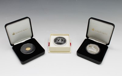Lot 51 - TRISTAN DA CUNHA PROOF COINS x 3 lot contains...
