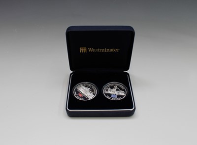 Lot 52 - WESTMINSTER CASED COIN SETS x 3 - Lot contains...