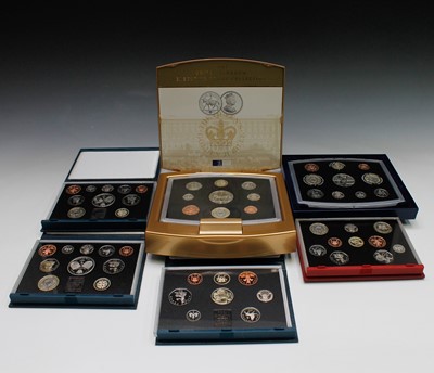 Lot 53 - GREAT BRITIAN proof coin year sets x 6...