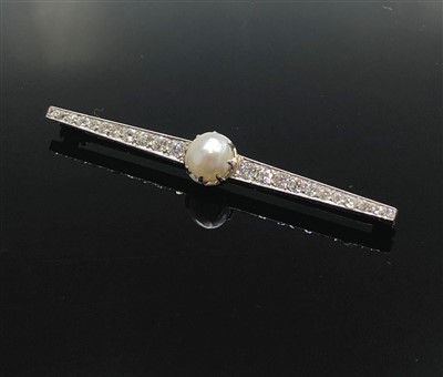 Lot 2566 - A Belle Epoque high purity white gold or...