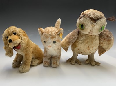 Lot 597 - Steiff LIZZY Ginger Tabby Cat. Button & Tag...