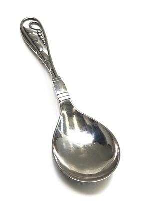 Lot 2011 - A Georg Jensen Blossom pattern spoon, length...