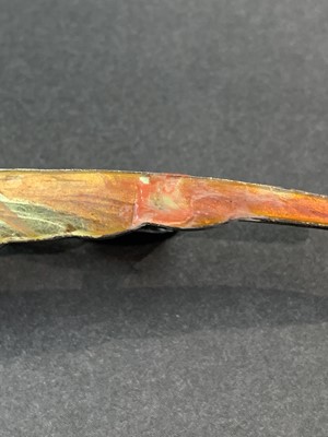 Lot 670 - A French silver and enamel seagull brooch with...