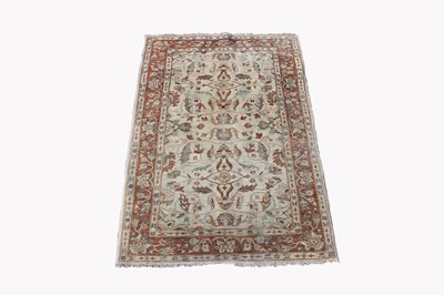 Lot 483 - A Ziegler design chobi rug, the ivory field...