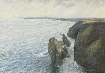 Lot 128 - Robert JONES (1943) St Anthony Head towards...