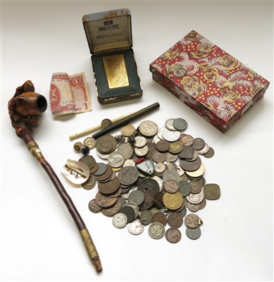 Lot 2521 - A quantity of coins etc.