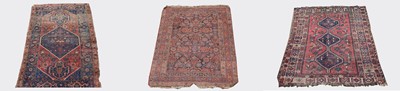 Lot 499T - A Hamadan rug, North West Persia, 238 x 137cm,...