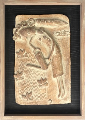 Lot 20 - John MALTBY (1936) Gardening Angel Ceramic...