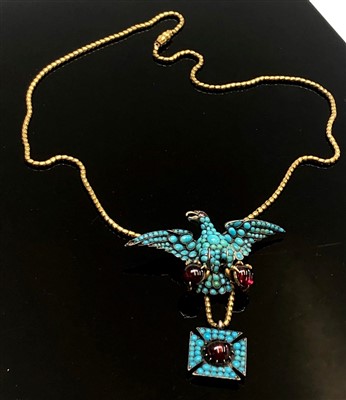 Lot 2419 - A fine early Victorian necklace in the manner...