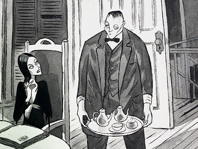 Lot 581 - Charles Addams, 1912-1988 Addams Family...