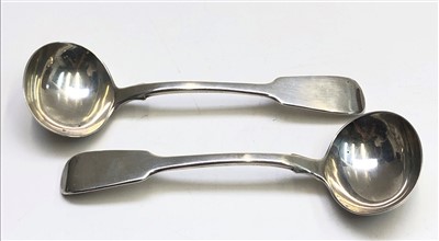 Lot 2063 - A pair of silver William IV/early Victorian...