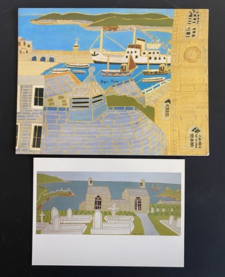 Lot 39 - Two signed Bryan Pearce cards.