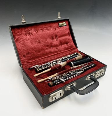 Lot 39 - A French oboe, by Noblet, Paris, number 2945,...