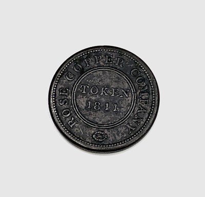 Lot 11 - Trade Token - A Birmingham & Swansea Rose...