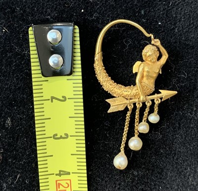 Lot 440 - A pair of exquisite neo classical gold and...