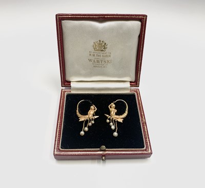 Lot 440 - A pair of exquisite neo classical gold and...