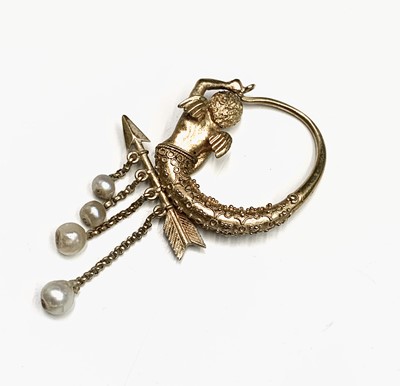 Lot 440 - A pair of exquisite neo classical gold and...