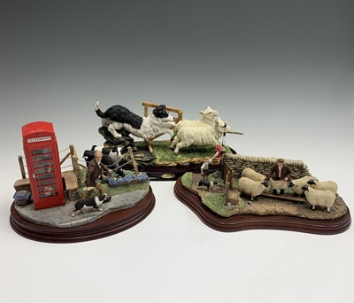 Lot 851 - A Border Fine Arts group modelled by Hans...